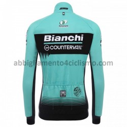Maglia Ciclismo Maniche Lunghe 2018 Bianchi Countervail M001