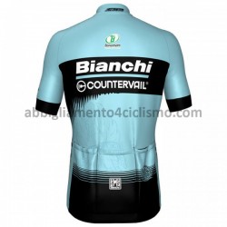 Maglia Ciclismo Maniche Corte 2018 Bianchi Countervail M001
