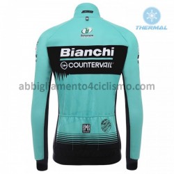 Maglia Invernale Ciclismo 2018 Bianchi Countervail M001