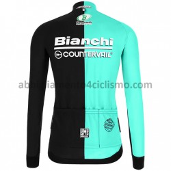 Maglia Ciclismo Maniche Lunghe 2020 Bianchi Countervail M001