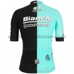 Maglia Ciclismo Maniche Corte 2020 Bianchi Countervail M001