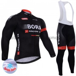 Invernale Completo Maglie e Calzamaglia con bretelle 2017 Bora-Hansgrohe M003
