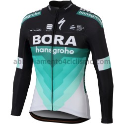Maglia Ciclismo Maniche Lunghe 2018 Bora Hansgrohe M001