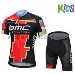 Bambino Completo Maglie e Pantaloncini 2018 BMC Racing Team M002