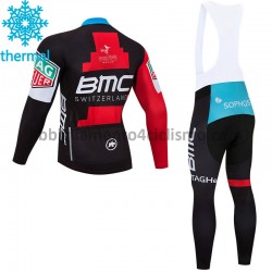 Invernale Completo Maglie e Calzamaglia con bretelle 2018 BMC Racing Team M001