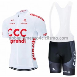Maglia Ciclismo Maniche Corte 2020 CCC Pro Team M002