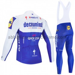 Completo Maglie e Calzamaglia con bretelle 2020 Deceuninck–Quick-Step M001
