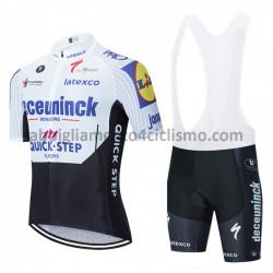 Completo Maglie e Salopette 2020 Deceuninck–Quick-Step M004