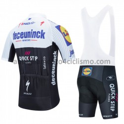 Completo Maglie e Salopette 2020 Deceuninck–Quick-Step M004