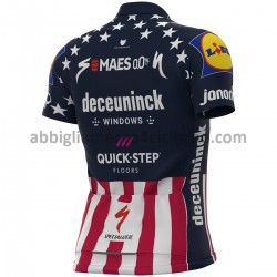 Maglia Ciclismo Maniche Corte 2021 Deceuninck-Quick-Step M004