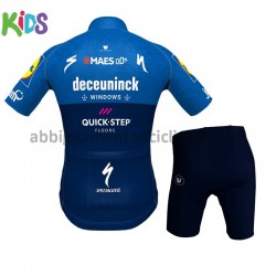 Bambino Completo Maglie e Pantaloncini 2021 Deceuninck–Quick-Step M001