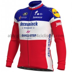 Maglia Ciclismo Maniche Lunghe 2021 Deceuninck–Quick-Step M001