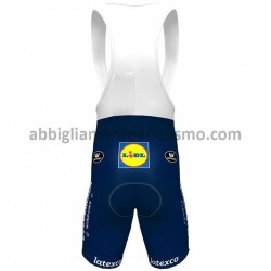 Completo Maglie e Salopette 2021 Deceuninck–Quick-Step M003