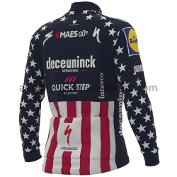 Maglia Ciclismo Maniche Lunghe 2021 Deceuninck–Quick-Step M004