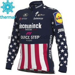 Maglia Invernale Ciclismo 2021 Deceuninck–Quick-Step M004