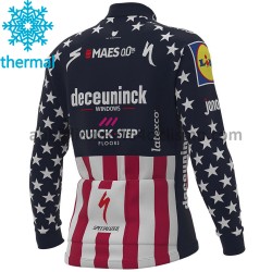 Maglia Invernale Ciclismo 2021 Deceuninck–Quick-Step M004