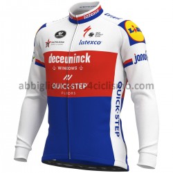 Maglia Ciclismo Maniche Lunghe 2021 Deceuninck–Quick-Step M005 Maglia Ciclismo Maniche Lunghe 2021 Deceuninck–Quick-Step M005
