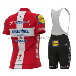 Completo Maglie e Salopette 2021 Deceuninck–Quick-Step M007