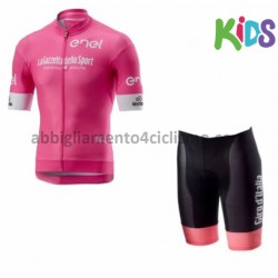Bambino Completo Maglie e Pantaloncini 2018 Giro d'Italia M002