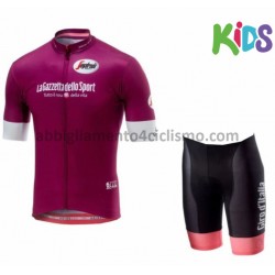 Bambino Completo Maglie e Pantaloncini 2018 Giro d'Italia M003