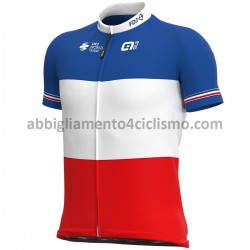 Maglia Ciclismo Maniche Corte 2021 Groupama-FDJ M003