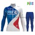 Bambino Completo Maglie e Calzamaglia 2017 FDJ M001