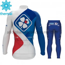 Bambino Invernale Completo Maglie e Salopette 2017 FDJ M001