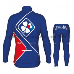 Bambino Completo Maglie e Calzamaglia 2017 FDJ M002