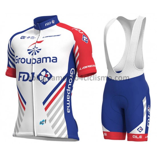 Completo Maglie e Salopette 2018 FDJ M001