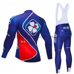 Completo Maglie e Calzamaglia con bretelle 2018 FDJ M002