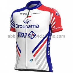 Maglia Ciclismo Maniche Corte 2020 Groupama–FDJ M001