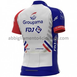 Maglia Ciclismo Maniche Corte 2020 Groupama–FDJ M001