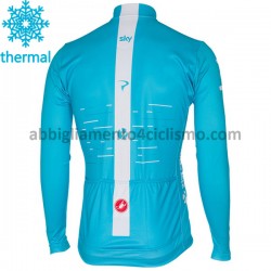 Maglia Invernale Ciclismo 2017 Team Sky M002