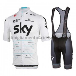 Completo Maglie e Salopette 2017 Team Sky M003