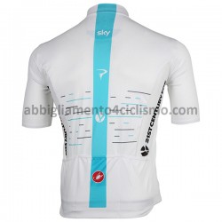 Maglia Ciclismo Maniche Corte 2017 Team Sky M003