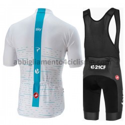 Completo Maglie e Salopette 2018 Team Sky M001