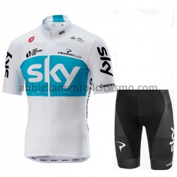Completo Maglie e Pantaloncini 2018 Team Sky M001