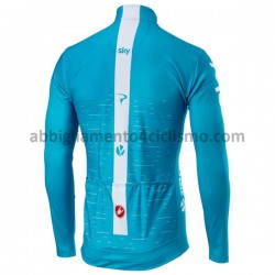 Maglia Ciclismo Maniche Lunghe 2018 Team Sky M002