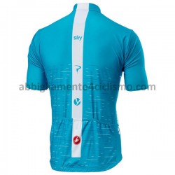 Maglia Ciclismo Maniche Corte 2018 Team Sky M002