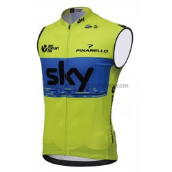 Gilet Ciclismo 2018 Team Sky M004