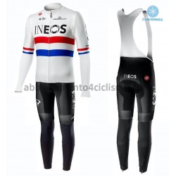 Invernale Completo Maglie e Calzamaglia con bretelle 2019 TEAM INEOS M001