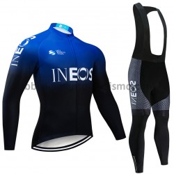 Completo Maglie e Calzamaglia con bretelle 2019 TEAM INEOS M002