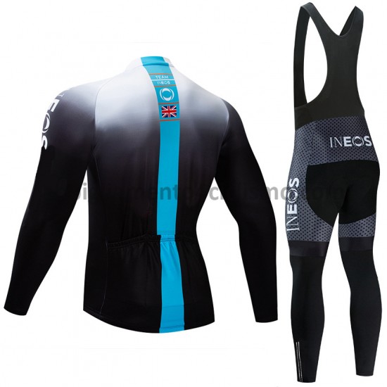 Completo Maglie e Calzamaglia con bretelle 2019 TEAM INEOS M003
