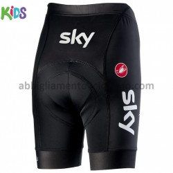 Bambino Pantaloncini da Ciclismo 2019 Team Sky M001