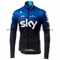 Maglia Ciclismo Maniche Lunghe 2019 Team Sky M001