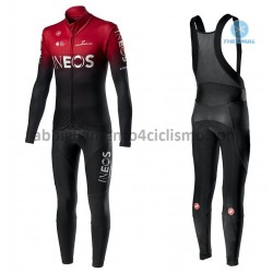 Invernale Completo Maglie e Calzamaglia con bretelle 2020 TEAM INEOS M001