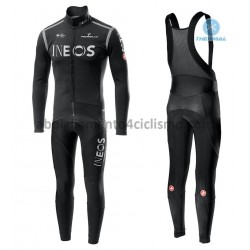 Invernale Completo Maglie e Calzamaglia con bretelle 2020 TEAM INEOS M002