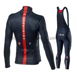 Completo Maglie e Calzamaglia con bretelle 2021 Ineos Grenadiers M001