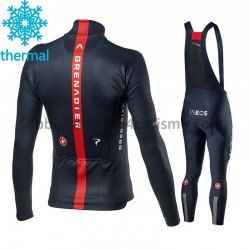 Invernale Completo Maglie e Calzamaglia con bretelle 2021 Ineos Grenadiers M001