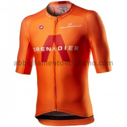 Maglia Ciclismo Maniche Corte 2021 Ineos Grenadiers M002